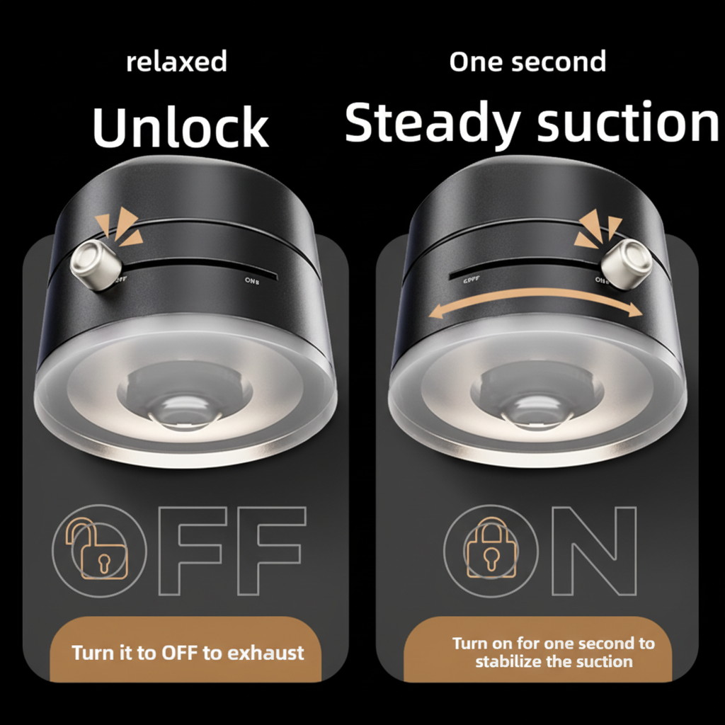 Suction Mount – Pure Black v2